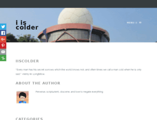 iiscolder.com screenshot
