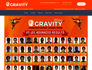iitiansgravity.com screenshot
