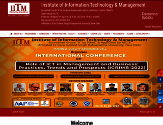 iitmjanakpuri.com screenshot