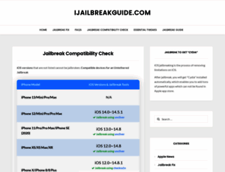 ijailbreakguide.com screenshot