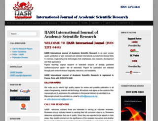 ijasrjournal.org screenshot