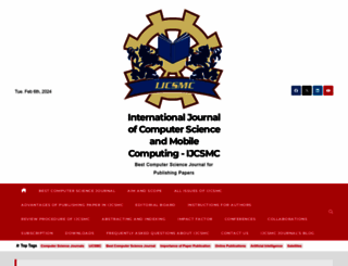 ijcsmc.com screenshot