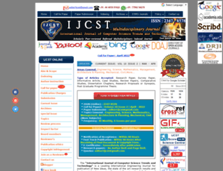 ijcstjournal.org screenshot