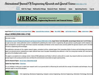 ijergs.org screenshot