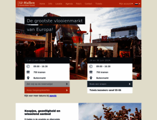 ijhallen.nl screenshot