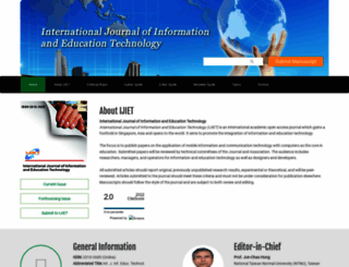 ijiet.org screenshot