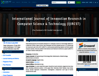 ijircst.org screenshot