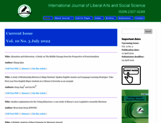 ijlass.org screenshot