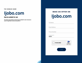 ijobo.com screenshot