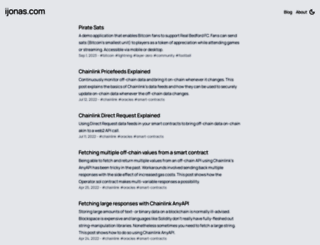 ijonas.com screenshot