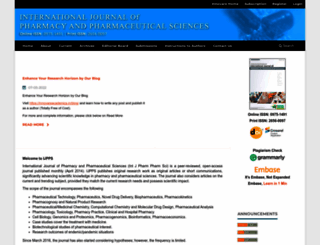 ijppsjournal.com screenshot
