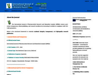 ijprba.com screenshot