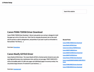 ijprintersetup.com screenshot