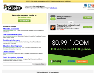 ijprsonline.com screenshot