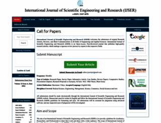 ijser.in screenshot