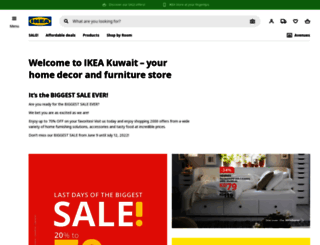 ikea.com.kw screenshot