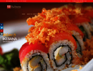 ikebanasushibars.com screenshot