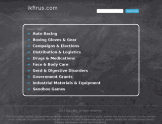 ikfirus.com screenshot