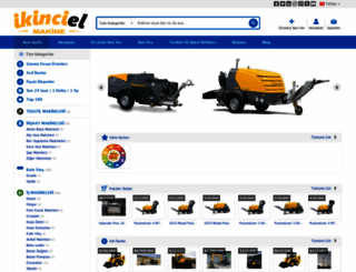 ikincielmakine.com screenshot
