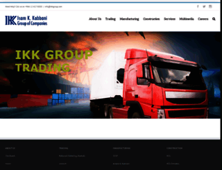 ikk-group.com screenshot