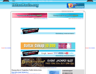 iklanbaris.org screenshot