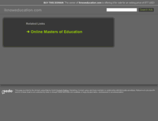 iknoweducation.com screenshot