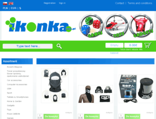 ikonka.iai-shop.com screenshot