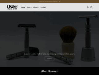 ikonrazors.com screenshot