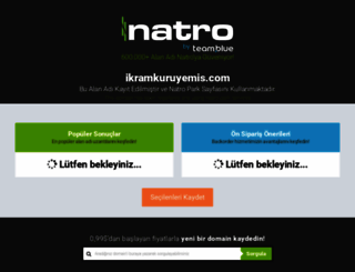 ikramkuruyemis.com screenshot