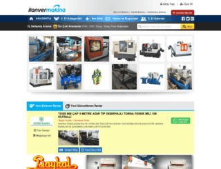 ilanvermakina.com screenshot