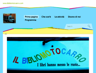 ilbibliomotocarro.com screenshot