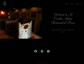 ilcastelloitalianrestaurant.com screenshot