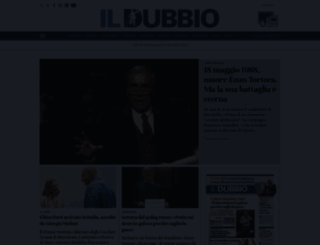 ildubbio.news screenshot