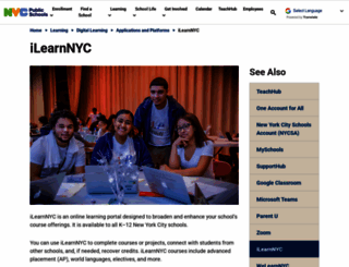 ilearnnyc.net screenshot