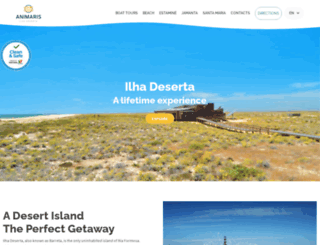 ilha-deserta.com screenshot
