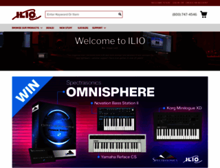 ilio.com screenshot