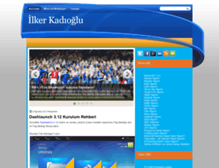 ilkerkadioglu.blogspot.com screenshot