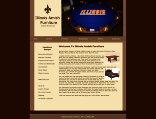illinoisamishfurniture.com screenshot
