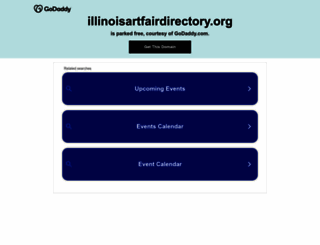 illinoisartfairdirectory.org screenshot