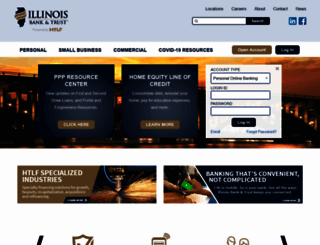 illinoisbank.com screenshot