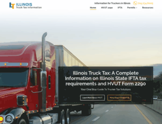 illinoistrucktax.info screenshot