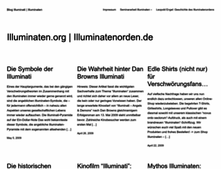illuminaten.org screenshot