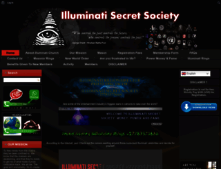 illuminatisecretsociety.net screenshot
