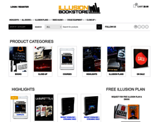 illusionbookstore.com screenshot