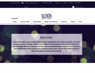 illusiondancecenter.com screenshot