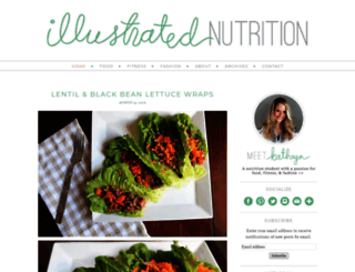 illustratednutrition.com screenshot