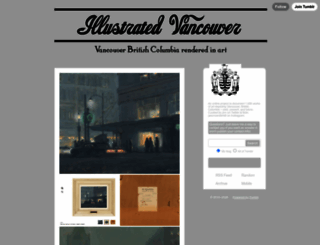illustratedvancouver.ca screenshot