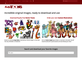 illustratoons.com screenshot