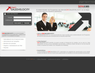ilm03b.izmocrm.com screenshot