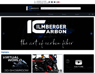 ilmberger-carbon.de screenshot